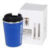 Thor 360 ml läckagesäker vakuumisolerad termosmugg i koppar Standard | Blå | Inget reklamtryck | Inte tillgängligt | Inte tillgängligt