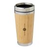 Bambus 450 ml behållare med bambu yttre Standard | Brun | Inget reklamtryck | Inte tillgängligt | Inte tillgängligt