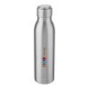 Harper 700 ml sportflaska i rostfritt stål med metalloop Silver