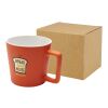 Cali 370 ml keramikmugg med matt yta Orange