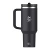 Stanley Quencher® ProTour 1180 ml isolerad mugg i återvunnet rostfritt stål med flip-sugrör  Svart