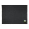 Suzy 150 x 120 cm stickad filt i GRS-polyester Svart