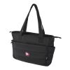 Puffer 15,6" laptoptote av återvunnen GRS, 18 l  Svart