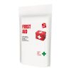 MyKit First Aid med papperspåse vit | Digitaltryck | front | 100 mm x 120 mm