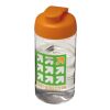 H2O Bop® 500 ml sportflaska med uppfällbart lock Transparent-Orange | Inget reklamtryck | Inte tillgängligt | Inte tillgängligt