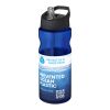 H2O Eco 650 ml sportflaska med piplock Blå-Svart