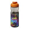 H2O Active® Base Tritan™ 650 ml sportflaska med uppfällbart lock Heather Charcoal-Orange