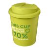 Americano® Espresso Eco 250 ml återvunnen termomugg med spillsäkert lock Limegrön | Inget reklamtryck | Inte tillgängligt | Inte tillgängligt