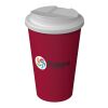 Americano® Infiniti 350 ml termosmugg med spillsäkert lock Vinröd