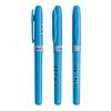 BIC® Brite Liner® Grip Strykningspenna ljusblå | 1-färgat Skärmtryck | Hatt-bakre klips | 15.00 mm x 25.00 mm