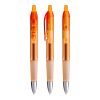 BIC® Intensity® Gel Clic gelpenna orange | svart bläck | 1-färgat Skärmtryck | Klips-klips | 5.00 mm x 26.00 mm