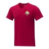 Somoto kortärmad V-ringad t-shirt till herr Standard | Röd | XL | Inget reklamtryck | Inte tillgängligt | Inte tillgängligt | Inte tillgängligt