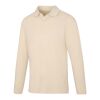 Oakville Langarm Poloshirt Sandstone | XS