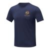 Kratos kortärmad cool-fit T-shirt herr Marinblå | 4XL