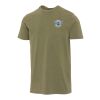 Nanaimo 160 g/m2 kortärmad tvättad T-shirt för herr Forest Green2 | XS