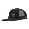 Drift Snapback 260 g/m2 keps med 6 paneler Svart