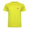 Montecarlo kortärmad sport-T-shirt för barn Fluor Yellow | 12