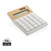 Utah miniräknare RCS rplast & FSC® bambu brun | Inget reklamtryck | Inte tillgängligt | Inte tillgängligt