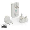 Fluxo RCS 65W platt GaN-laddare med universella kontakter Vit