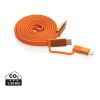 Arc ultra-tunn 60W 2-1-1 magnetisk kabel RCS orange