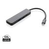 Terra hub med HDMI input i RCS återvunnen aluminium grå | Inget reklamtryck | Inte tillgängligt | Inte tillgängligt