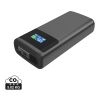 Quantom RCS ultrasnabb PD45W 10.000mAh powerbank med display grå-svart | Inget reklamtryck | Inte tillgängligt | Inte tillgängligt