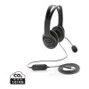 Over-ear headset med kabel svart | Inget reklamtryck | Inte tillgängligt | Inte tillgängligt
