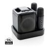 Singvibe RCS karaoke set med dubbelmikrofon svart | Inget reklamtryck | Inte tillgängligt | Inte tillgängligt