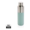 Fluid RCS-certifierad vattenflaska i återvunnet stål 600ML grön | Inget reklamtryck | Inte tillgängligt | Inte tillgängligt