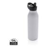 Avira Ara fliptop vattenflaska 500ml RCS Re-steel vit | Inget reklamtryck | Inte tillgängligt | Inte tillgängligt