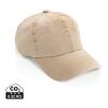 BEAU AWARE™ Keps med 6 paneler i 270gsm tvättad bomullstwill beige