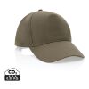 Impact 5 paneler keps, 190gr återvunnen bomull AWARE™ grön | Inget reklamtryck | Inte tillgängligt | Inte tillgängligt | Inte tillgängligt
