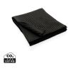 Impact AWARE™ Polylana®stickad halsduk 180x25cm svart | Inget reklamtryck | Inte tillgängligt | Inte tillgängligt | Inte tillgängligt