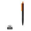 X3 svart smooth touchpenna orange-svart