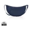 Crescent XL AWARE™ RPET slingväska marinblå | Inget reklamtryck | Inte tillgängligt | Inte tillgängligt | Inte tillgängligt
