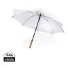 27" Impact AWARE™ RPET 190T auto open paraply bambu vit | Inget reklamtryck | Inte tillgängligt | Inte tillgängligt