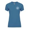 Bahrain kortärmad funktions T-shirt för dam Moonlight Blue | M