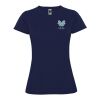 Montecarlo kortärmad funktions T-shirt för dam Navy Blue | 2XL