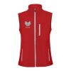 Nevada unisex softshellväst Röd | M