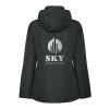 America fodrad parkasjacka för dam Dark Lead | 2XL