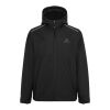 Emin vadderad unisex-termoparka Svart / Blå | XL