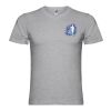 Samoyedo kortärmad v-ringad T-shirt för herr Marl Grey | L