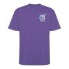 Bull kortärmad oversize unisex T-shirt Irländsk lila | M