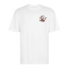 Chow oversized kortärmad unisex-T-shirt vit | S