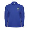 Estrella långärmad pikétröja för herr Kungsblå | 3XL