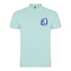 Star kortärmad pikétröja för herr Mintgrön | 2XL