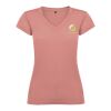 Victoria kortärmad v-ringad T-shirt för dam Standard | Clay Orange | roly-L | Inget reklamtryck | Inte tillgängligt | Inte tillgängligt | Inte tillgängligt