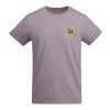 Breda kortärmad T-shirt för herr Lavendel | XL