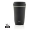 Topl To Go-glas av återvunnen plast Patenterat 360-lock 354 grå | Inget reklamtryck | Inte tillgängligt | Inte tillgängligt