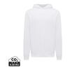 Iqoniq Yengo hoodie  i återvunnen bomull med sidofickor Vit | XXS | Inget reklamtryck | Inte tillgängligt | Inte tillgängligt | Inte tillgängligt